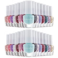 Nicole Miller Mini Nail Polish Set ? Glossy, Vibrant Colors for Fingernails & Toenails, 2 Pack Trendy Collection