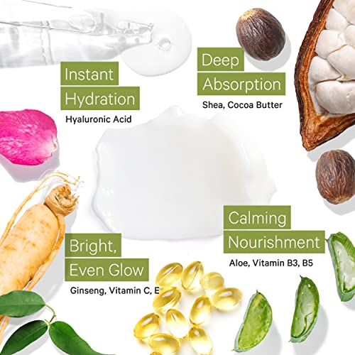 Tree To Tub Hydrating Face Moisturize and Deep Calming Toner Spray for Sensitive Skin - Water-Based Hyaluronic Acid, Vitamin C & E, Organic Aloe, Green Tea, Natural Ginseng for Dry & Sensitive Skin an