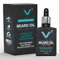 VOLT Beard Oil for Men, All-Natural Vegan Beard Moisturizer with Essential Oils for Beard, Hair & Skin, Argan & Jojoba Oil, Hydrates, Nourishes & Adds Shine, Outback Scent, 1 Oz Glass Bottle