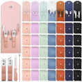 VENALISA V3 22 Pcs 10 ML Gel Nail Polish Set with Color Card, Pink Blue Red Green Purple Gel Polish Glitter Color Nail Art Starter Manicure Salon DIY at Home