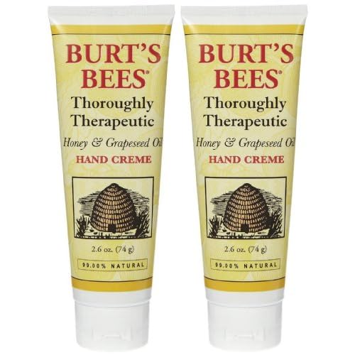 Burt's Bees Thoroughly Therapeutic Honey & Grapeseed Oil Hand Creme - 2.6 oz - 2 pk