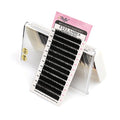 Natural Looking J Curl Siberian Mink Eyelash Extensions Handmade Volume Individual False Lashes Pack Thickness 0.15mm Medium 10mm by Bella Hair