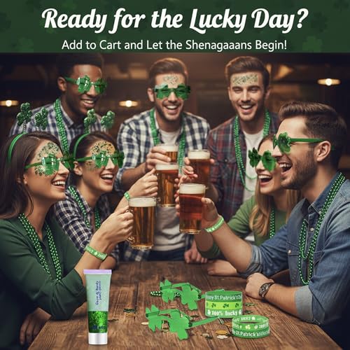 St Patricks Day Green Face Body Glitter, Chunky Hair Glitter for Women, Green Accessories for Spirit Week,Irish Parade Sequins Makeup for Saint Paddy Festival Rave Alien Costume Outfits,55g