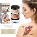Tattoo Cover Up Makeup, Invisible & Natural Skin Concealer Set, Waterproof Makeup Cover Cream for Tattoo, Scars, Vitiligo and Dark Spots, Use on Body (2¡¿0.7 ounce)