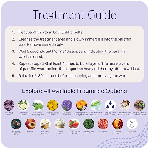 Therabath Deep Hydration Paraffin Wax Bath Refills - Wax Beads - to Relieve Discomfort, Stiff Muscles, Dry Skin - with Coconut Oil, Vitamin E, & Aloe - Made in the USA, 6 lb. Clearly Coconut