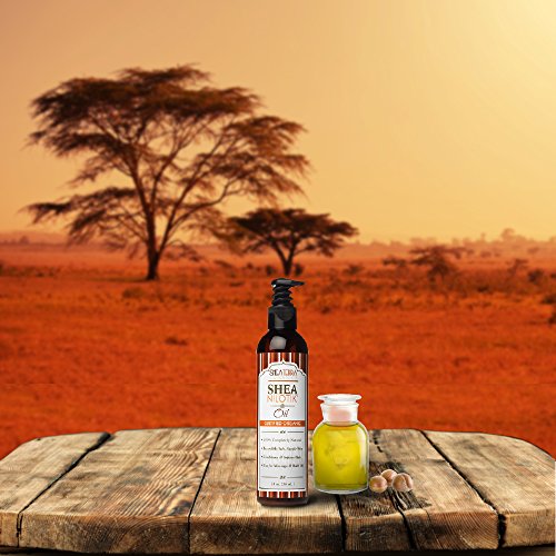 Shea Terra Organics Shea Nilotik¡¯ Oil Fragrance Free For Sensitive Skin |Natural Skin Daily Moisturizer - 8 oz