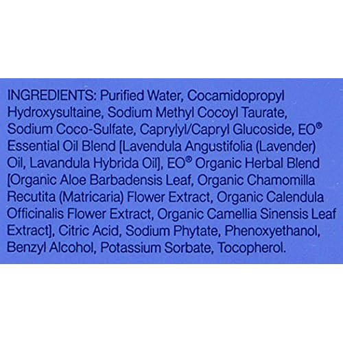 EO Sulfate-Free Moisturizing Hand Soap, French Lavender, 12 Oz, 3 Count