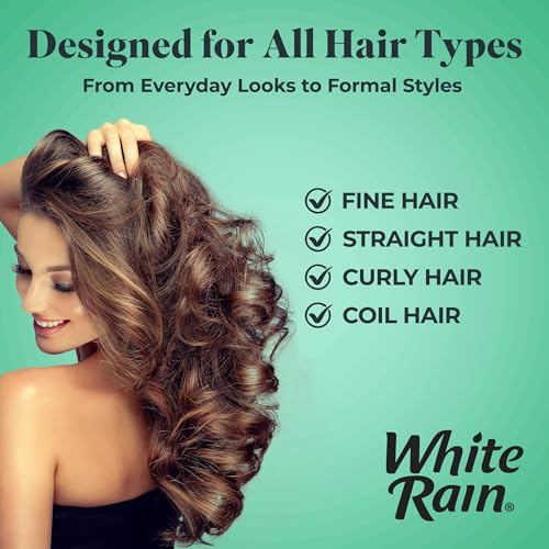 White Rain Hairspray Extra Hold Unscented, 7 oz (Pack of 4), Aerosol Hairspray for Women & Men, Humidity Resistant, Fragrance-Free, Non-Sticky, Finishing Hair Spray Extra Hold for All Hair Types