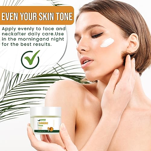 AMVital Turmeric Skincare Set - Scrub, Serum, Cream - Handcrafted, All-Natural - Suitable for All Skin Types