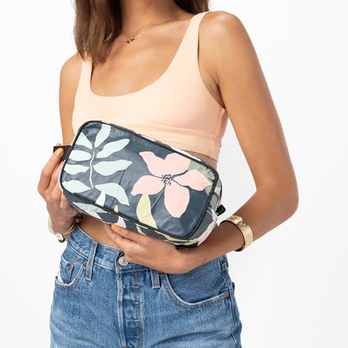 ALOHA Collection Flora Dopp Kit in Eve | Lightweight, Splash-Proof, and Easy to Clean Toiletry Bag