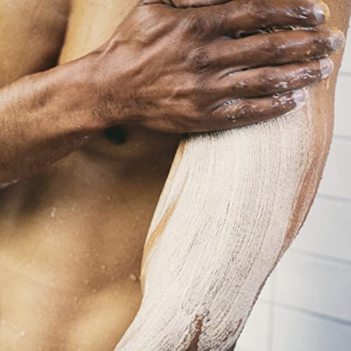 Brickell Men's Polishing Body Scrub for Men, Natural and Organic Body Exfoliator to Remove Dirt, Prevent Blemishes, and Brighten Skin (8 ounce)