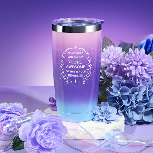 Birthday Gifts for Women, Mothers Day Gifts,Teacher Appreciation Graduation Gift for Her, Wife, Girlfriend, Coworker, Grandma, Bestie, Nurses, Friends, Daughter-Purple Spa Baskets Set