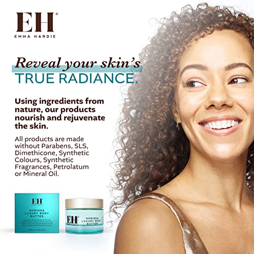 Emma Hardie 50ml Moringa Luxury Body Butter, Rich Nourishment for the Body that Helps To Reinforce The Skin's Protective Barrier, Rejuvenate and Deeply Hydrate, Vegan & Cruelty Free