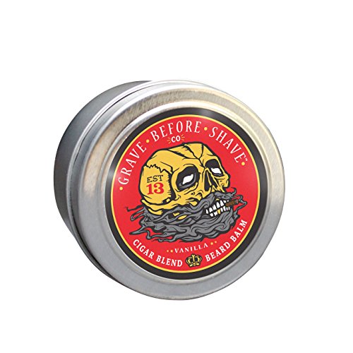Grave Before Shave¢â Cigar Blend Beard Balm (Cigar/Vanilla scent) (2 oz.) (Pack of 2)