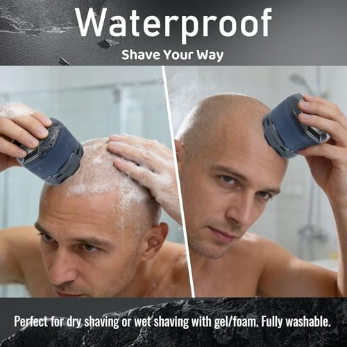 Magnetic 6D Shaver Replacement Heads ? Universal Compatible with Kensen,DOAO,NIWUIO,Ufree,Solimpia & Most Most 6D Magnetic Electric Shavers for Bald Men & Face Shaving (4-Pack)