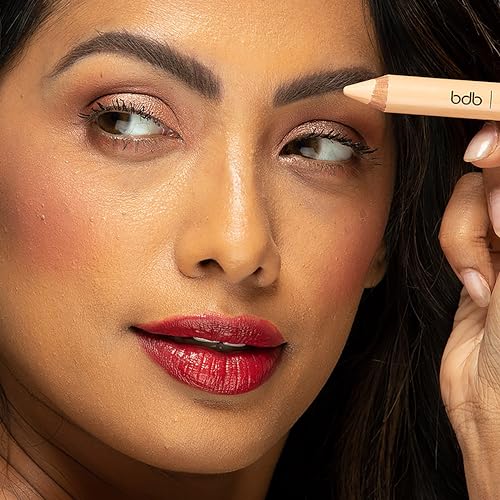 billion dollar brows Duo Brow Highlighter & Concealer Pencil for Lifting and Highlighting Eyebrows, universal, 3.6g 0.13 ounce (B3065)