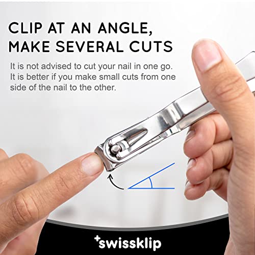 Swissklip Nail Care Bundle I Well Suited for Men & Women from All Age Groups I Natural Solution for Getting Healthy Nails I Suitable for Foor, Toe and Finger Nail