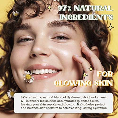 Purifect CEO of H20 Hyaluronic Acid Facial Serum ? Hydrating, Moisturizing, Relieves Redness with Vitamin E ? Made in USA ? Plumping Formula, Pairs Well with Vitamin C Serum & Moisturizer