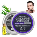 Red by Kiss Groomane Beard Balm, Soften & Tame, Light Hold, Promotes Full, Healthy Look Beard Strengthen Facial Hair, Reduce Breakage
