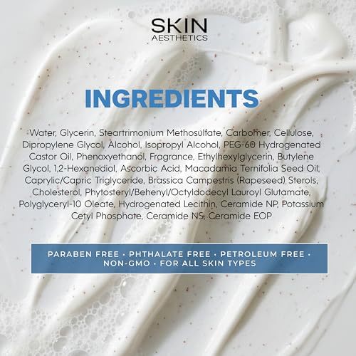 Face Scrub with Hyaluronic & Salicylic Acid ? Deep Cleansing, Hydrating & Exfoliating Face Wash For Blackheads & Acne-Prone Skin ? Dermatologist Tested, Korean Skin Care ? 6.76 Fl Oz