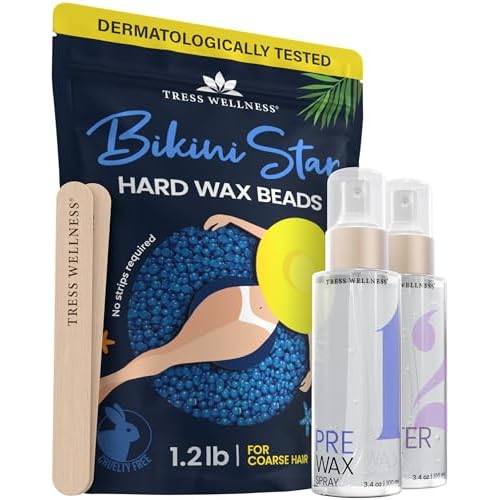 Tress Wellness Bikini Wax with Pre & After Wax Spray