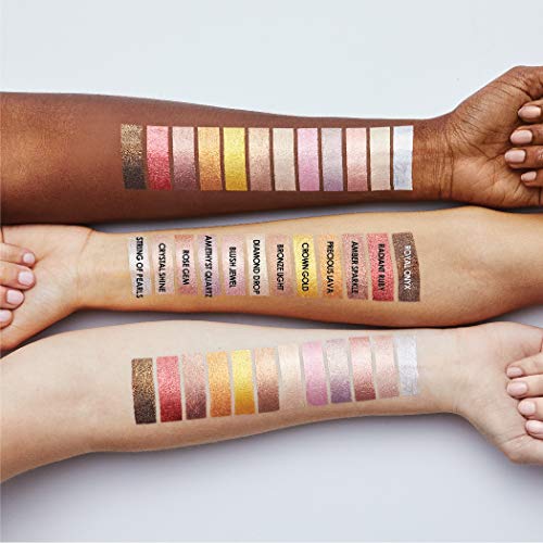 L'Oreal Paris Brilliant Eyes Shimmer Liquid Eye Shadow, Longwearing Lasting Shimmer, Crease Resistant, Flake-Proof, Precision Applicator, Quick Dry, Non-Greasy, Bronze Light, 0.1 oz.