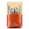 MR.GREEN Portable Manicure Sets Pedicure kits Stainless Steel Nail Clippers Tool Travel Grooming Case Nail Scissors Gift Box (Mr-6103)