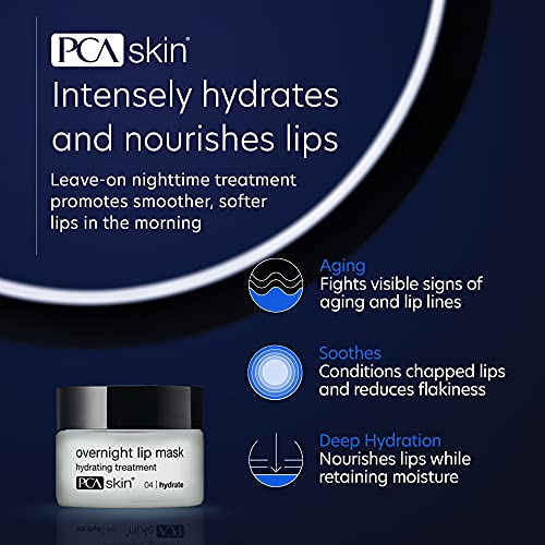 PCA SKIN Overnight Lip Mask ? Ultra Hydrating Nighttime Mask Treatment to Nourish Lips (0.46 oz)