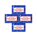Satya Nag Champa: Sai Baba Natural Soap, Large, 150 g, 5 oz, 4 Piece
