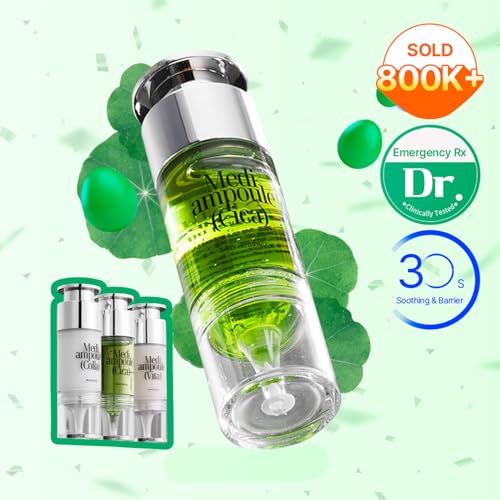 MILLIMILLI MediAmpoule ? Cica Serum | Calming Centella Asiatica Face Ampoule with TECA & Panthenol | Hydrating Korean Skin Care Serum for Face, 15ml