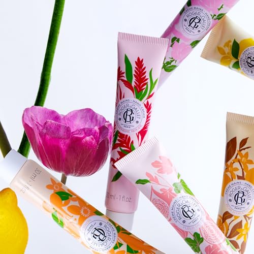 ROGER & GALLET | Hand and Nail Cream | Nourishing Hand Cream & Hand Moisturizer | Hand Lotion Hand Care (Rose | 1 oz)