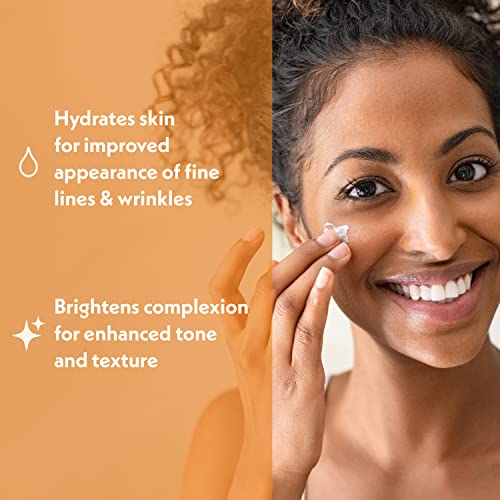 Eve Hansen Vitamin C Face Moisturizer - Lightweight Hydrating Cream with Vitamin B, Green Tea, Jojoba Oil - Cruelty-Free & Natural Ingredients - 4 oz