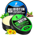 2 Pack Beard Balm for Men ? Sandalwood & Unscented ? Biotin Beard Conditioner for Softening, Styling & Supporting Beard Growth ? Gift Set for Father¡¯s Day, Anniversaries & Christmas