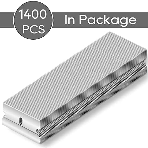 REXBETI 1400PCS Single Edge Razor Blades, Industrial Razor Blades for Scraper, Suitable for Removing Labels, Decals, Stickers and Old Paint