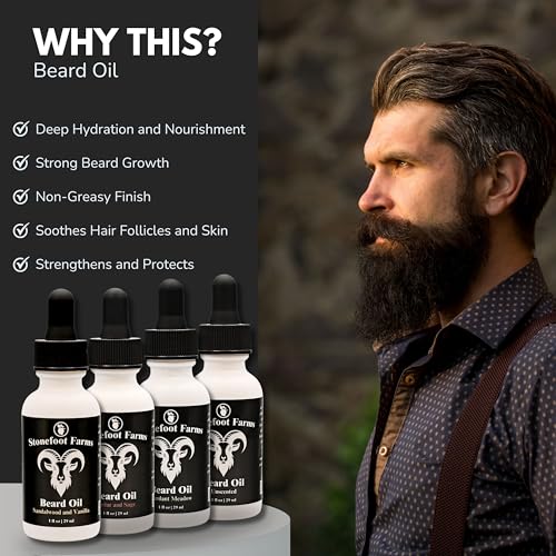 Beard Oil for Men ? Sage, Lavender & Geranium ? Natural Ingredients ? Softens, Conditions & Reduces Beard Itch with Jojoba & Argan ? Promotes Healthy Beard Growth