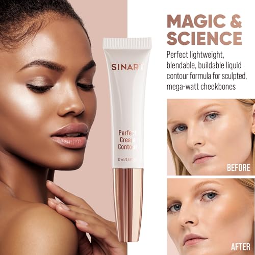 Perfect Cream Contour Stick With Cushion Applicator, Liquid Contour Wand