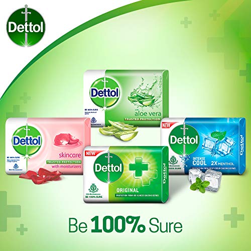 Dettol Bathing Soap Original, 125gm, Pack of 4