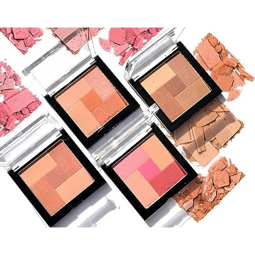 Palladio 2-In-1 Mosaic Powder Blush & Bronzer, Sun Kissed
