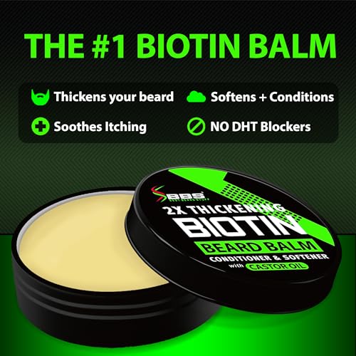 Beard Growth Kit w/GROW XXL Beard Oil/Serum for Facial Hair Growth for Men + 100% Lifetime Replacement Boar Bristle Brush + 2X Thickening Biotin Mustache Wax & Balm for Men - Formulated in America