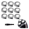 HQ8 Replacement Heads Blades Compatible with Philips Electric Shavers, HQ8 Replacement Razor Shaving Head Fit for Aquatec HQ8 Series, OEM HQ8 Heads Upgraded for PT730 AT880 AT811, 9-Pack