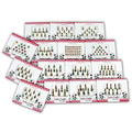 ¢â 12 Packs- 100 Multicolored long Bindis Forehead Tika Face Jewels