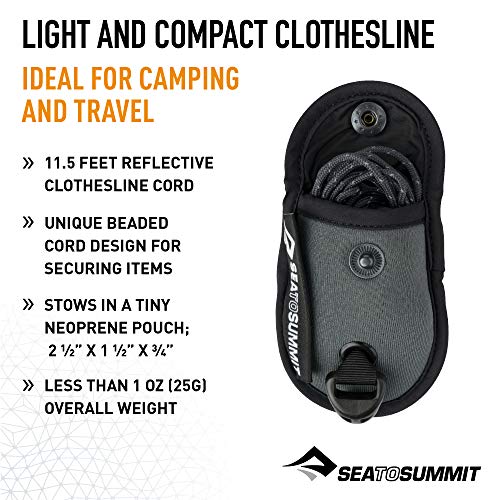 Sea to Summit Travel System: Clothesline and Hanging Toiletry Bag