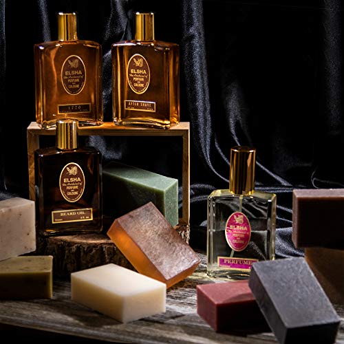 ELSHA BEARD OIL 1776 ? The Aristocrat of Perfume and Cologne - Original Manufacturer ?Long Lasting Cologne Manufactured in The USA