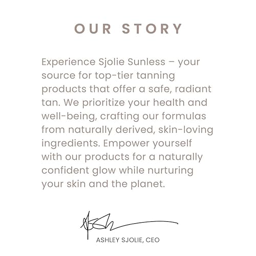 SJOLIE Spray Tan Solution - No. 6 - Light Hydrating Tanning Solution | Sunless Tanner for an All Natural, Sun-Kissed Glow (32oz)