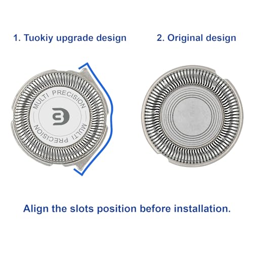 SH30 Replacement Heads Compatible with Philips Norelco Shaver Series 3000, 2000, 1000, SH30 Blades for Philips Norelco Shaver 3900, 3600, 2400