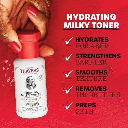 Thayers Purify & Hydrate Skin Care Set, Includes Rose Petal Facial Toner to Reduce Pores and Hydrating Milky Toner for 48H Hydration, 1 Skin Care Kit
