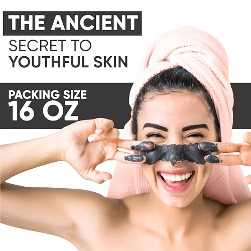 HERBOGANIC Raw African Black Soap Paste 16 oz - 100% pure natural Product of Ghana with benefits of Shea Butter - black soap is great for acne, Eczema, blackheads, face, hair and body wash.