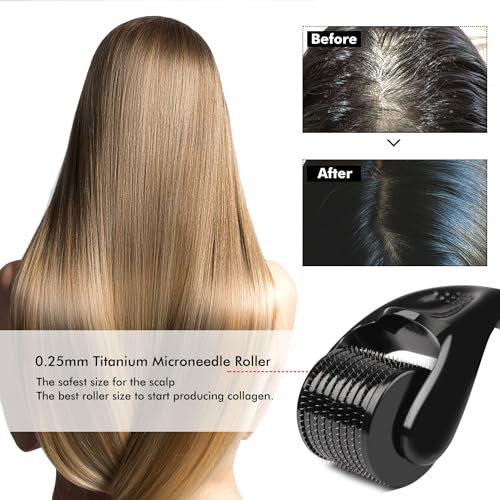 Hair Growth Kit, Biotin Hair Growth Oil Serum, Hair Scalp Massager Helps absorb Hair Growth Oil Serum