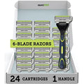 Father's Moustache Wax Neutral. Neutral Shade for All Color Hair. Leak Proof Tube for Pocket Convenience (4). ON All Multi Packs at Checkout, (Pack of 4)