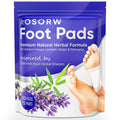 Natural Foot Pads - Lavender Bamboo Vinegar - Premium Foot Care - Soothing Nighttime Ritual - Comforting Aromatherapy Experience - 30 Pads (Pack of 1)